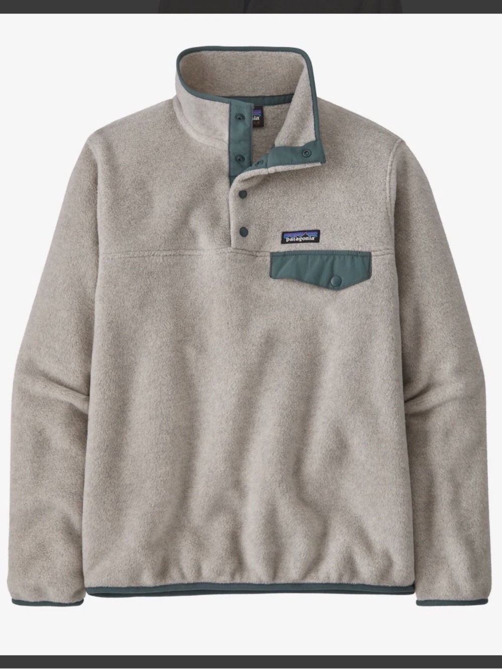 Patagonia Lightweight Synchilla Snap-T Fleece Pullover Oatmeal Heather